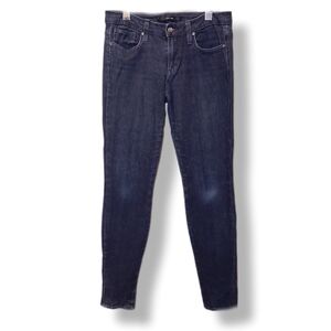 Joes 32" Jeggings Skinny Leg Jeans 5-Pocket Stretch Denim Blue Womens Size 27